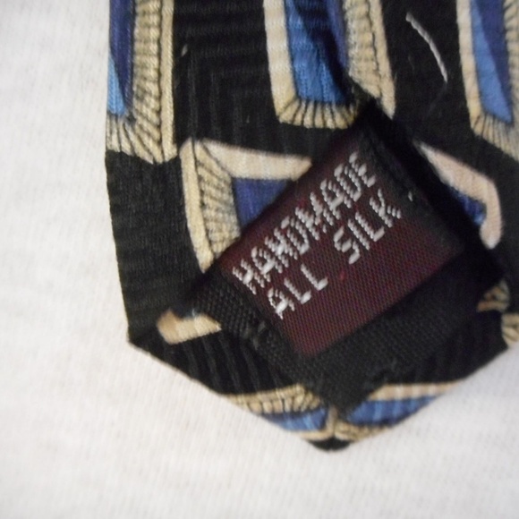 Efenzo Felini Rome Paris All Silk Men's tie - Picture 5 of 6